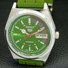 JAPAN VINTAGE REFURBISHED SEIKO 5 AUTOMATIC 6309A MENS GREEN WATCH a440779-4 Sk-a440779