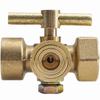 Brass Internal Thread 3-Way Plug Pressure Reducing Valve