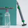 2pcs Adjustable Beverage Bottle Sprayer Watering Flower Sprinkler Sprinkler Pressure Atomizer Nozzle Gardening Tools
