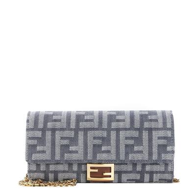 Fendi Portafoglio Lungo da Donna a Catena Baguette / 25FW 8M0365 AUT4 F1SXQ