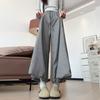 Womens High-Waisted Flowy Skirt Pants Loose Lantern Trousers Petite Tall Fall 2026