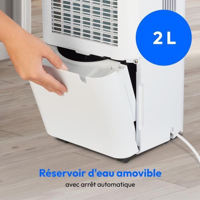 Déshumidificateur - MEDION - 12L / jour - Capacité réservoir 2L