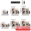 2D Flat Printing  2pcs Kitty Romance Popular Window Curtain Versatile 100% Polyester Curtains Decorations For Home Ldeal for