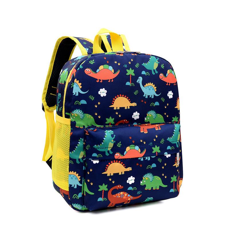 Adorable Dinosaur Backpack For Kids Ages 3-7 Breathable Wear-resistant
