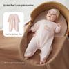 October Crystal Baby Unisex Long Sleeve Cotton Romper