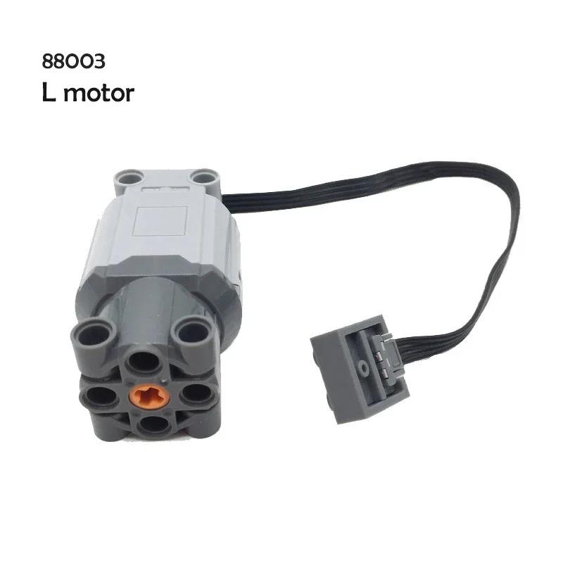 RC Elektronisches Modell Baustein Kraftzubehör Mikromotor Funktionen Nachrüstung MOC Motor-Kit Technische Teile Kreatives DIY Spielzeug