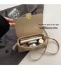 High-End 2025 Retro Handbag: Versatile Small Square Shoulder & Crossbody Bag