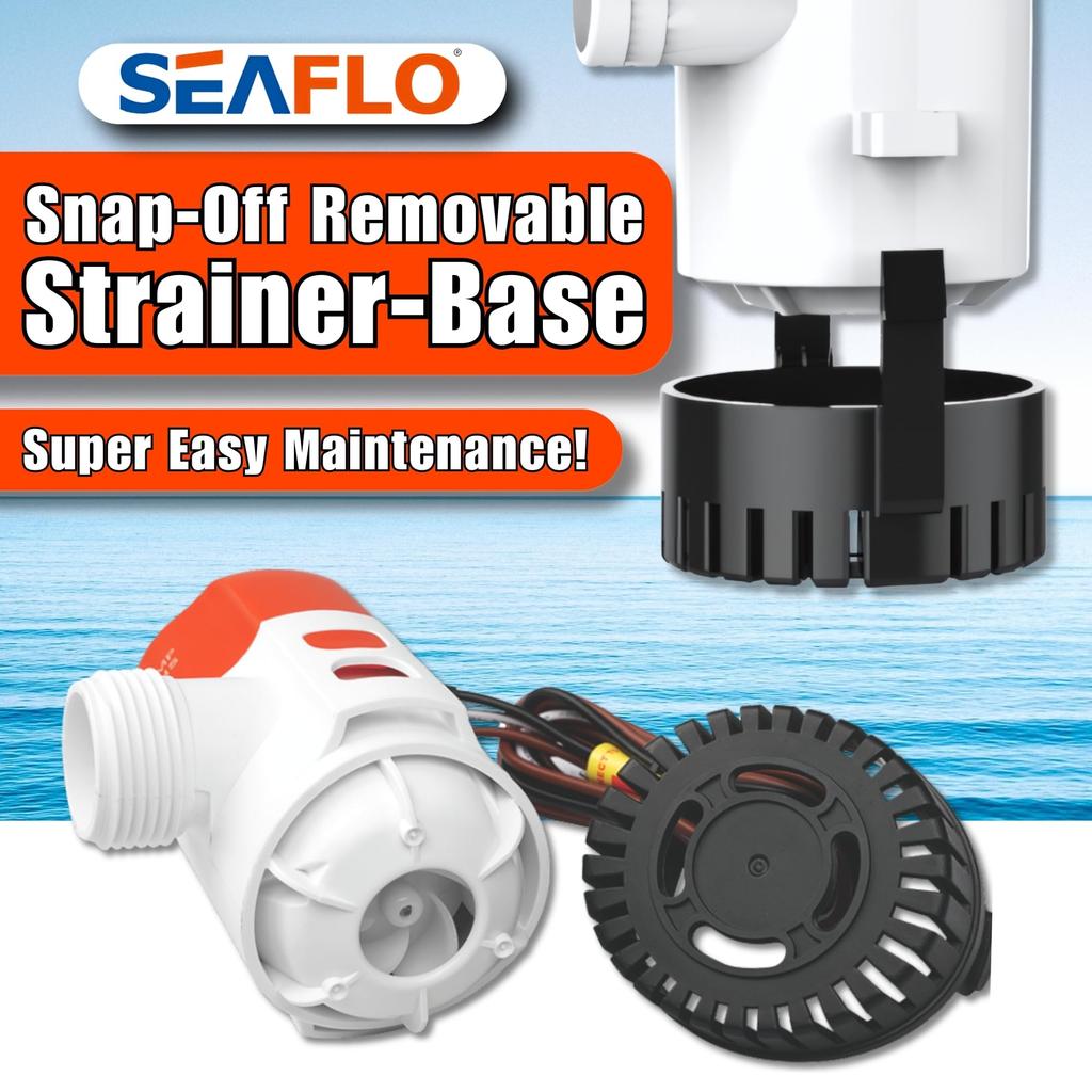 SEAFLO 01 Series 1100 GPH Bilge Pump - , 1-1/8" Outlet, Marine Submersible Pump