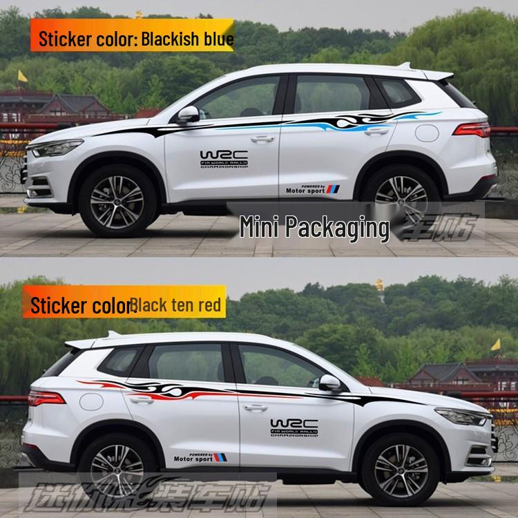 Customized BYD Song Pro and Tang 2nd Gen DM Pinstripes & Waistline Stickers for Personalization