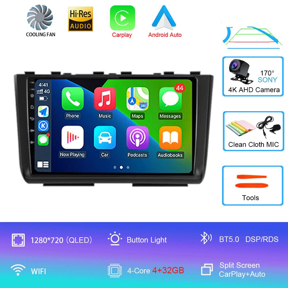 Car Radio Android 14 Carplay For Hyundai Creta 2 IX25 2020 2021 Multimedia Video Player Navigation GPS Stereo Head Unit No 2din