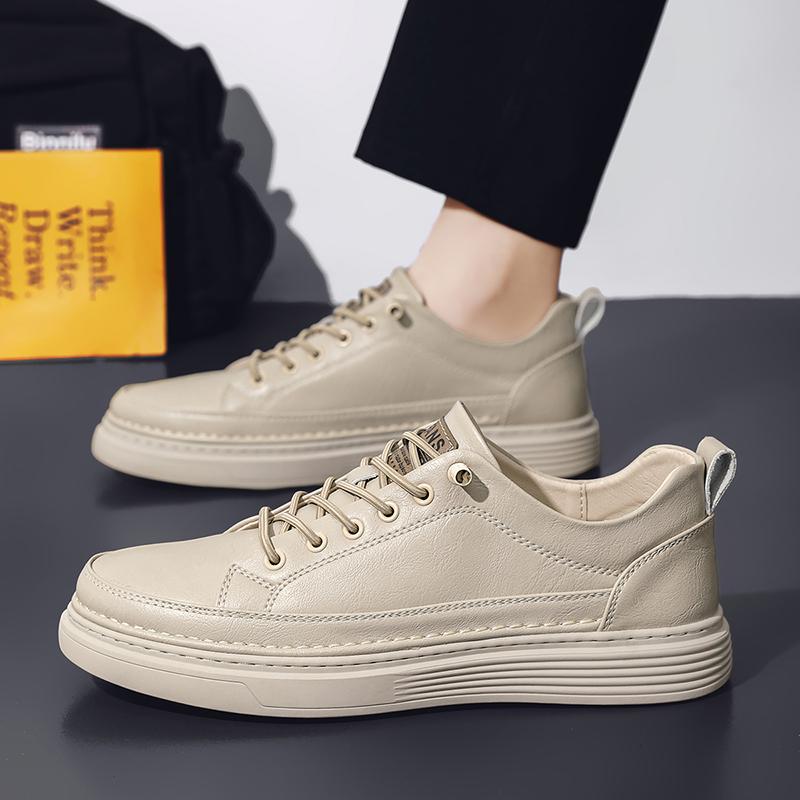 Fashion Business and leisure board shoes Minimalist comfortable high-quality office Leisure outdoor sports adult shoes Thick bottom