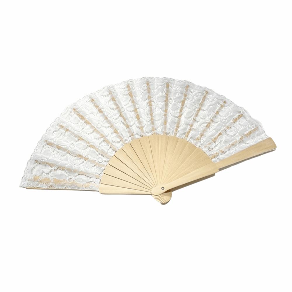 Portable Folding Handheld Fan Floral Lace Women's Folding Fan Lace Hand Fan Bridesmaid Gifts