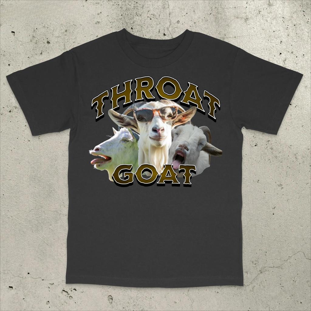 Throat Goat T-Shirt Offensive Unisex Tee Inappropriate Funny Gag Gift Gen Z Meme Tees Prank Tee Funny Meme Shirt Funny Patriotic