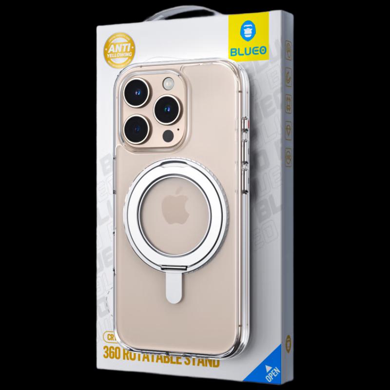 

360° Rotating Kickstand Magnetic Case for iPhone 16 Pro