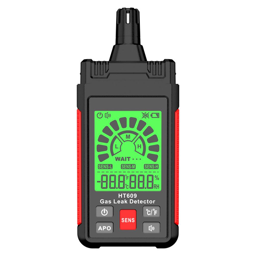 Combustible Gas Detector Analyzer Measure Tester Propane Leakage Display