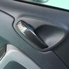 Car Door Armrest Handle Cover Carbon Fiber For Mercedes Smart Fortwo 451 2009-2014 Trim Door Bowl Frame Stickers Interior