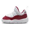 Air Jordan 11 Retro Little Flex TD Cireșă Adidași Bebeluș Alb Negru Roșu Varsity BQ7102-116