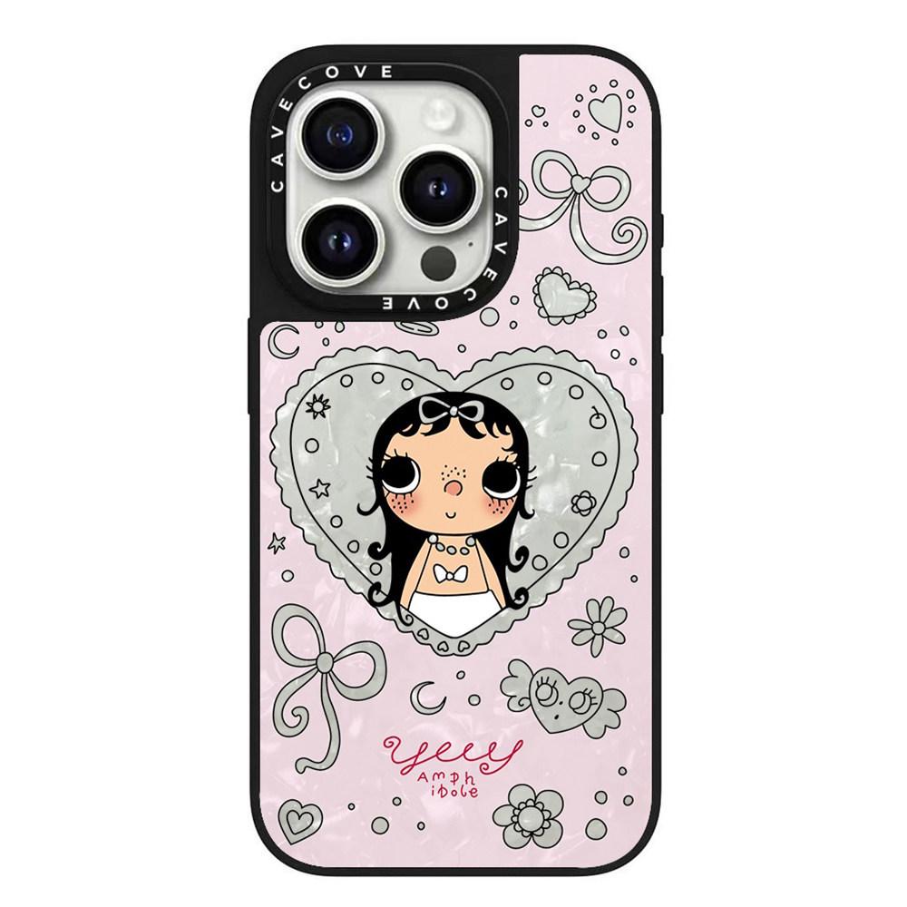 

Jade Girl Apple 14 Pro Max Soft Phone Case with Card Holder Apple 16 Plus