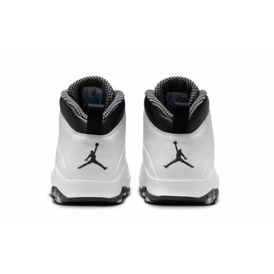 Air Jordan 10 Retro OG Steel Light Steel Grey HJ6779-104 Men's Size