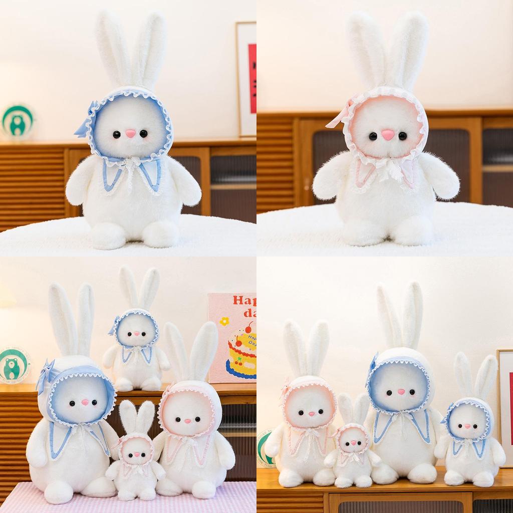 Plush Rabbit Doll With Soft Short Plush For Baby And Kids Playroom Decor