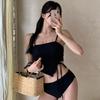 Split swimsuit female sexy pure desire simple ins vacation swimsuit