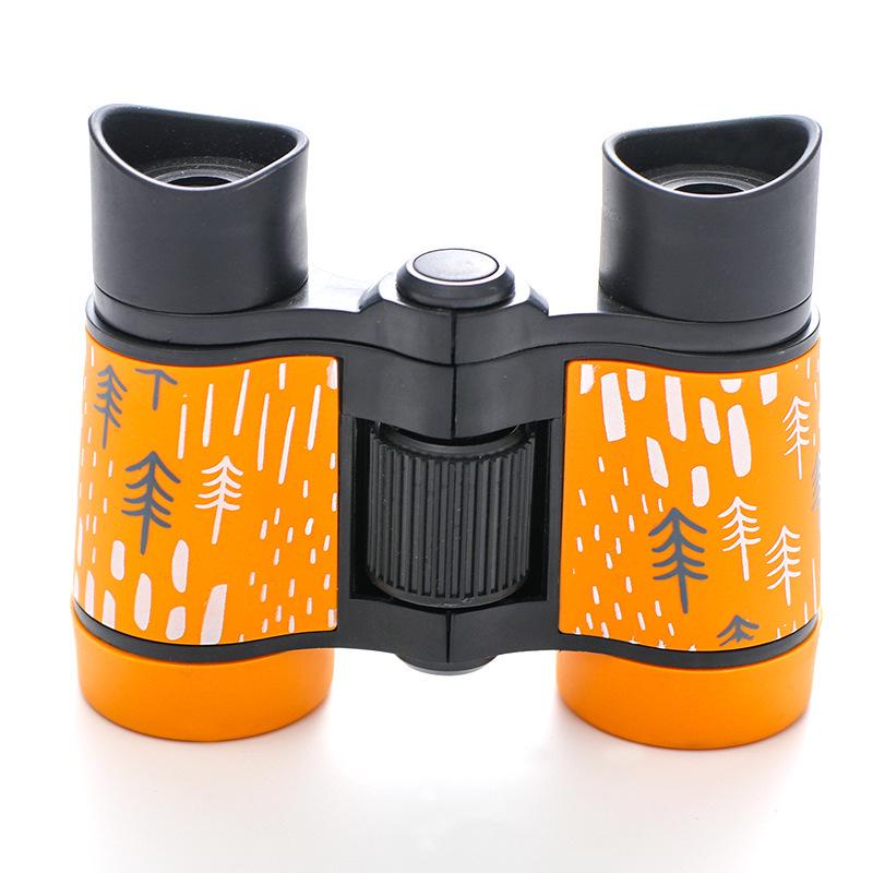 Cross-Color Children's Binoculars with Non-Slip Rubber Handle