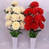 Simulation Peony Flower 10 Heads Rich and Core-spun Peony Simulation Flower Wedding Home Studio Decoration Artificial Fake Flower