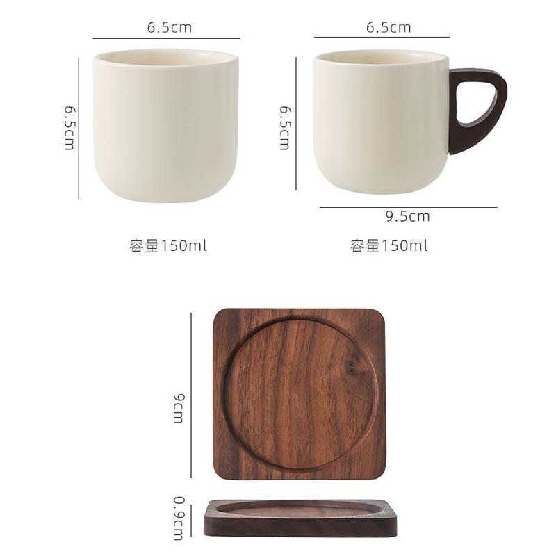 Creative Stoneware Coffee Cup and Saucers Delicate Ceramic Latte Coffee Mug Continental Afternoon Camellia Flower Tea Cups Gifts