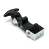 2x Flexible Hood Catch T-Handle Draw Latch For Cooler, Tool Box, Vehicle Engine