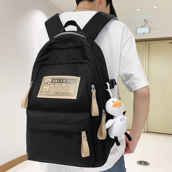 Multi-Pocket Large Capacity Backpack - Stylish Laptop Bag with High-Value Design for Work