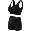 Plus Size Women's Wire-Free Sports Vest with Anti-Shock and Side Bust Control