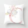 Pillow Cover Decorative Pink Letter Printed Cushion Covers 45*45 Pillowcase Sofa Cushions Polyester Cuscini Decorativi