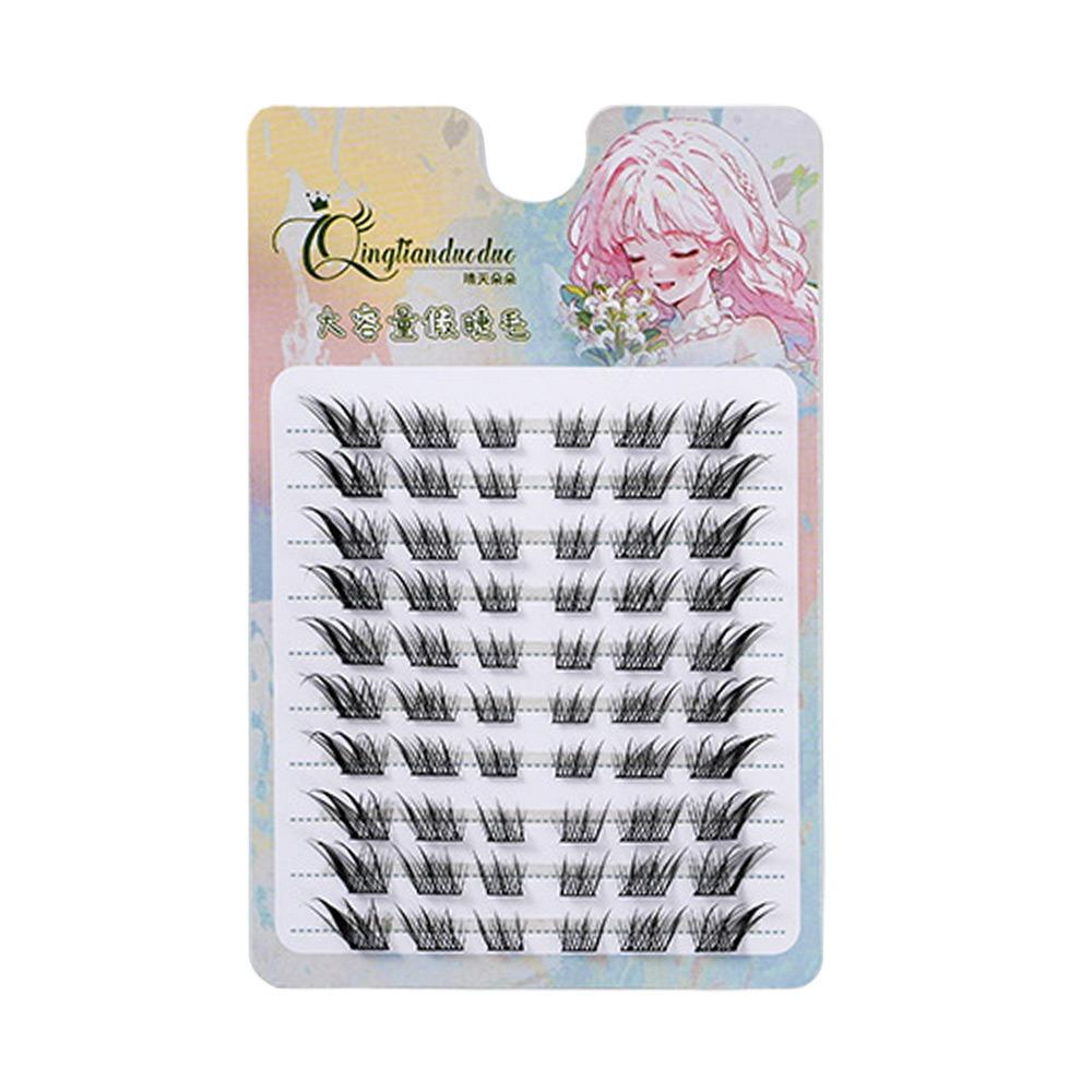 Natural Look False Eyelashes Fox Eye DIY Lash Extensions DIY at Home Anime Lash