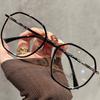 Polygon Ultra-light Matte Makeup-free Whitening Large-frame Anti-blue-light Eyeglass Myopia Glasses  Frame MH9054