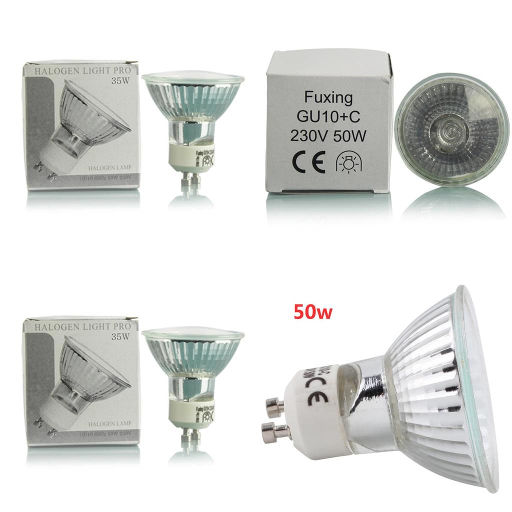Warm White 35w/50w Gu10 Halogen Spotlight Bulbs For Wax Melting Lamp