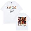 Singer Karol G Album Merch Tshirts Unisex Unisex Clothing Fashion Y2k Aesthetic Tshirt High Quality Cotton Short Sleeve T Shirts