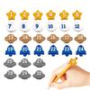 6/30PCS 1-30 Numbered Pencil Tracking Markers Classroom Pencil Labels  Classroom Organization