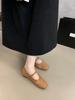 Female Buckle Strap Footwear Ladies Flats Mary Janes Shoes New 2025 Mesh Shallow Women Ballet Flats Shoes