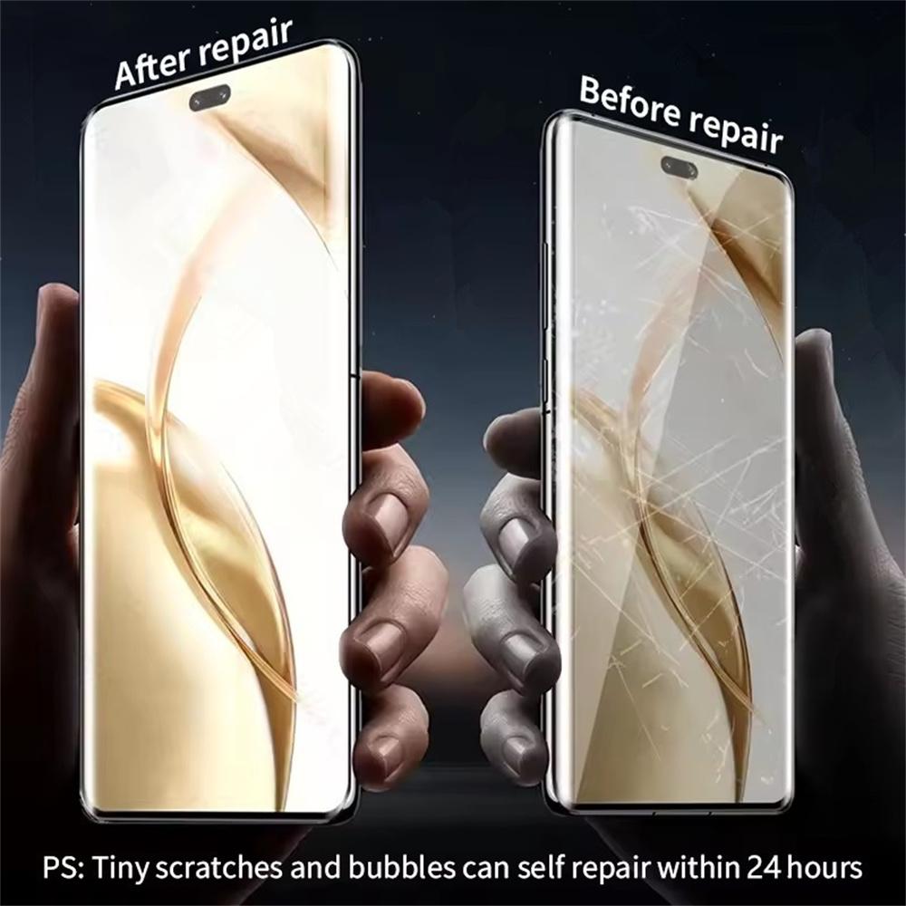 4 Pezzi Pellicola Idrogel Morbida Per Honor 200 Pro 300 400 Ultra 100 90 80 70 60 50 SE 30 20 Lite Pro Non Pellicola Proteggi Schermo in Vetro