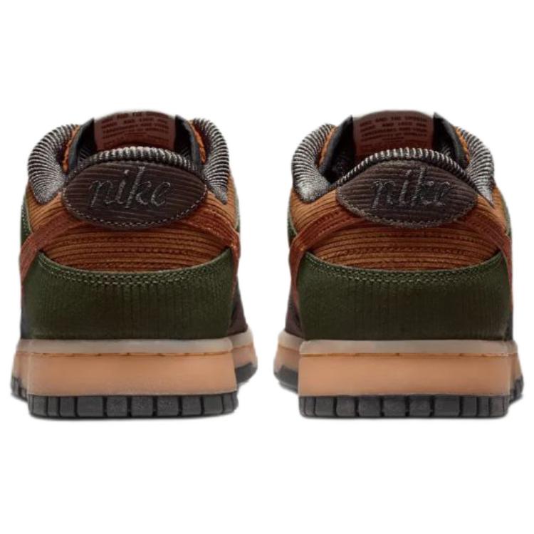 Nike Dunk Low Retro Premium Light British Tan Cinnamon Unisex Sneakers Brown Cargo-Khaki Baroque-Brown IB7746-201
