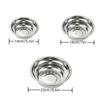 SUS304 Stainless Steel Household Deep Noodle Soup Bowl, Circular Mixing Bowl, Salad Bowl, Steel Bowl, Rice Mixing Bowl