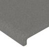 VidaXL Bed Frames with Headboard Dark Grey 180 X 200 Cm Fabric 3124912