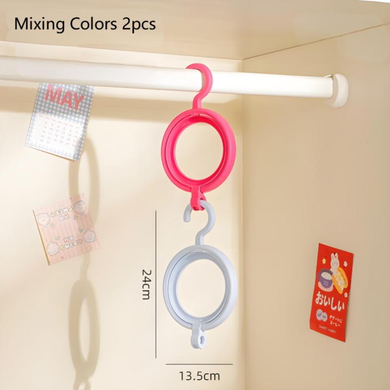 2 шт Пластиковая подставка для бейсболок круглой формы яркого цвета держатель для шляп настенный складной вешалка для хранения шляп для двери 669₽