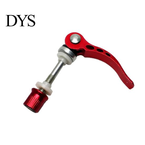 Bike Supplies Black Seat Clamp Rustproof Corrosion Resistant Reusable Quick Aluminum Quick-release Release Pipe Locking Screws Maintenance Tool