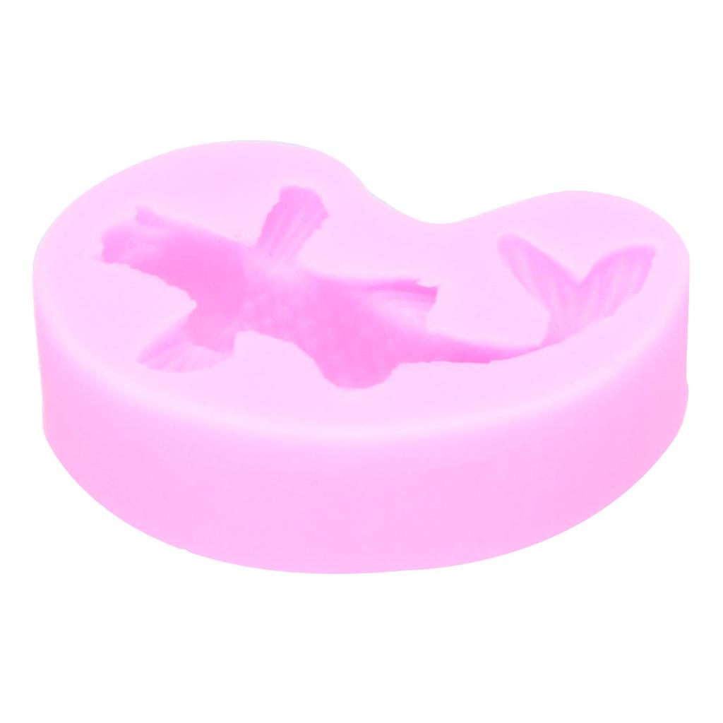 Goldfish Shape Mold   Liquid Silicone Fondant Mold Cake Chocolate Decoration Mold