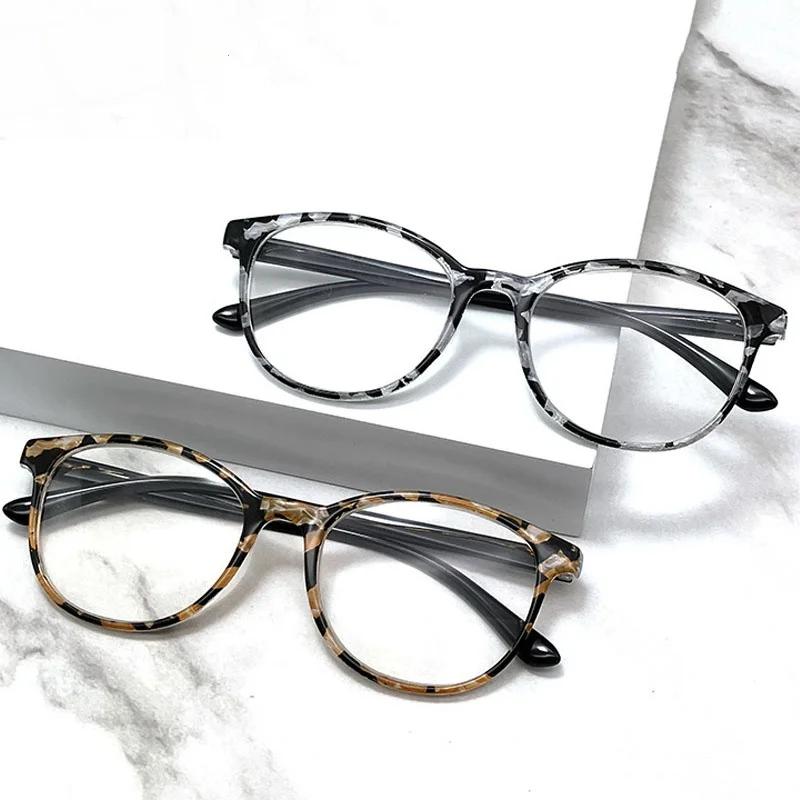 Fashion Printed Anti Blue Light Presbyopia Glasses High-Definition Wear-Resistant Reading Glasses For Men Women +1.0 To +4.0