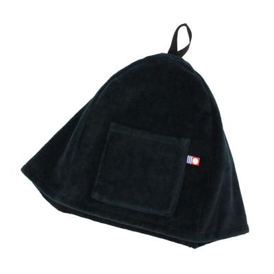 Edo Imabari Towel Sauna Hat with Pocket Loop Large Size Imabari Brand Sauna Cap Machine Washable Insulated Unisex Sauna Goods Relaxation Goods Spa