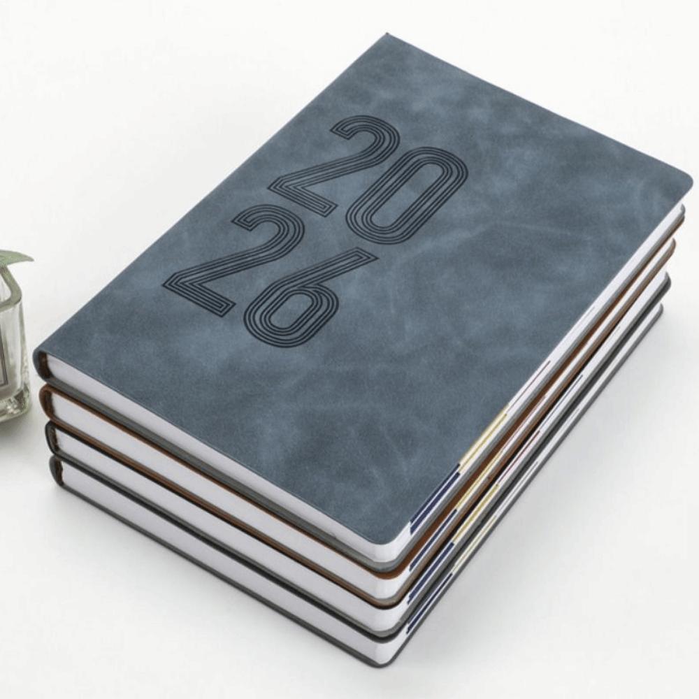 English Version 365 Days Efficiency Notebook Yearly Schedule Office Work Planner  School Supplies