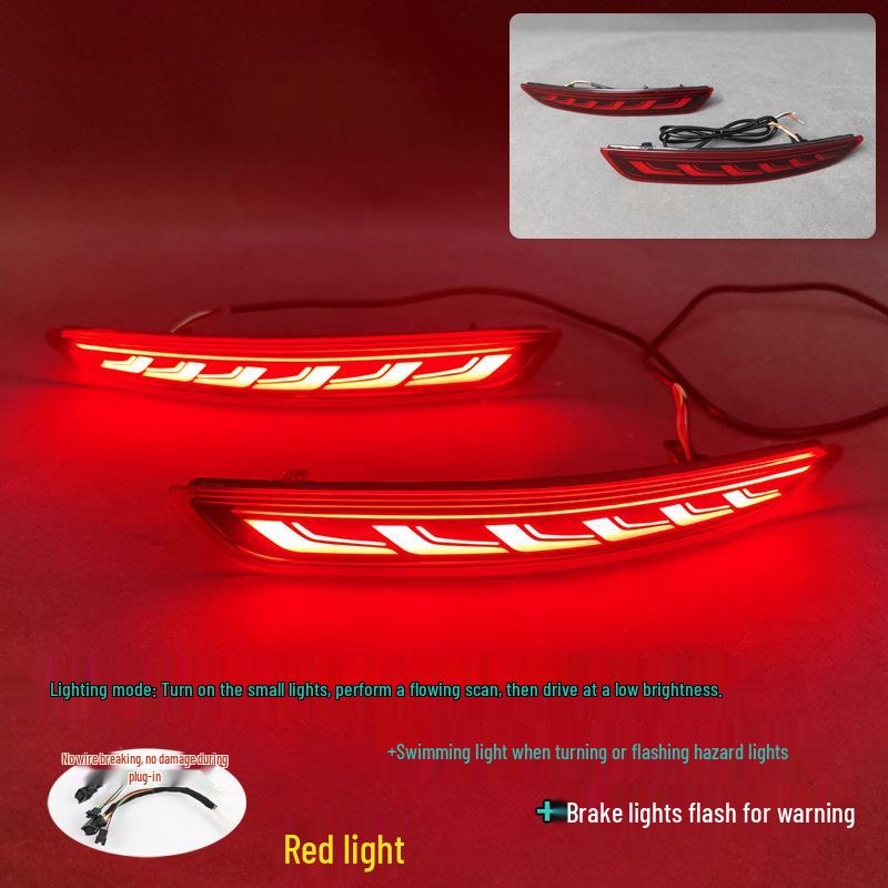 Retrofit LED Sequential Turn & Brake Lights for 2020-2025 Mazda 3 Axela Rear Bumper