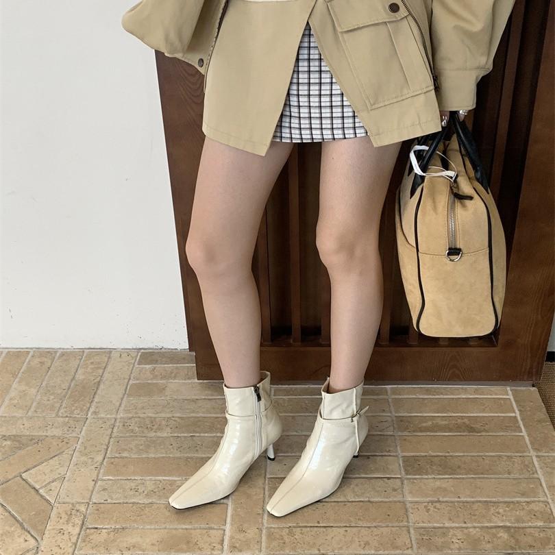 Women's boots and women's shoes niche light luxury 2025 autumn and winter handmade retro foreign trade yuan